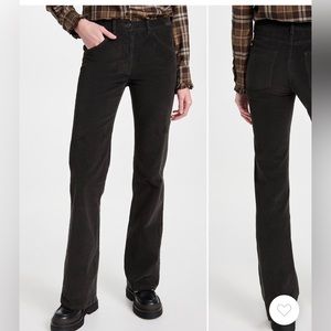 NWT Nili Lotan Celia Cords. Black. Size 6.